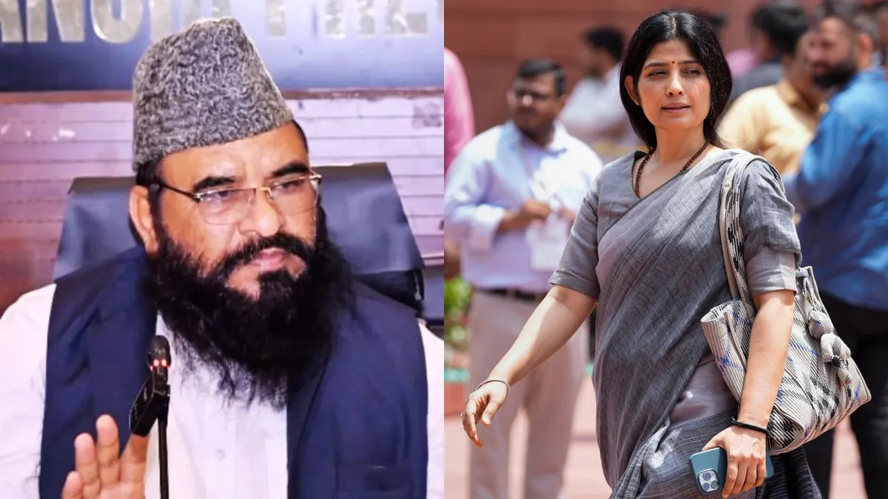 Maulana Sajid Rashidi Dimple Yadav