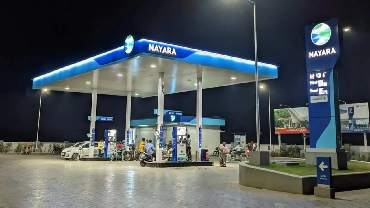 Nayara Energy Fuel Pump Petrol Diesel Prices