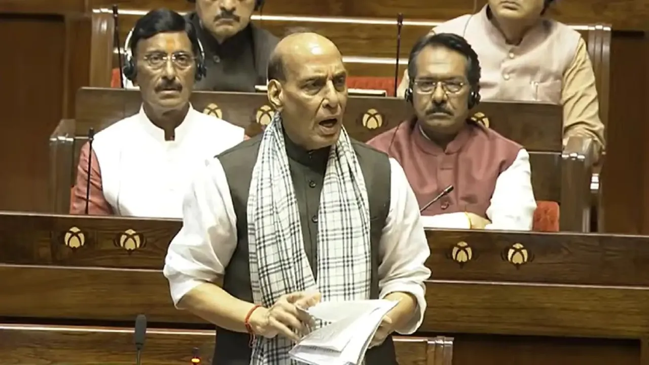 Rajnath Singh Rajya Sabha Operation Sindoor