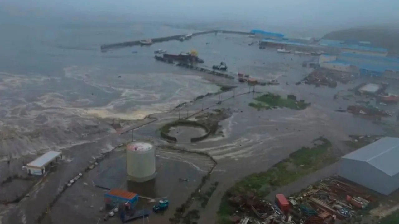 Russia Pacific Tsunami