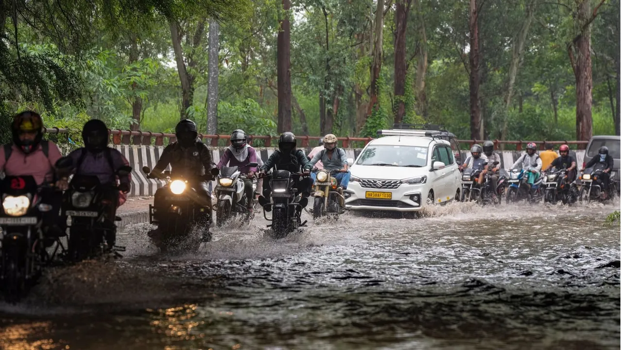 Delhi Rains Delhi Weather Delhi Waterlogging