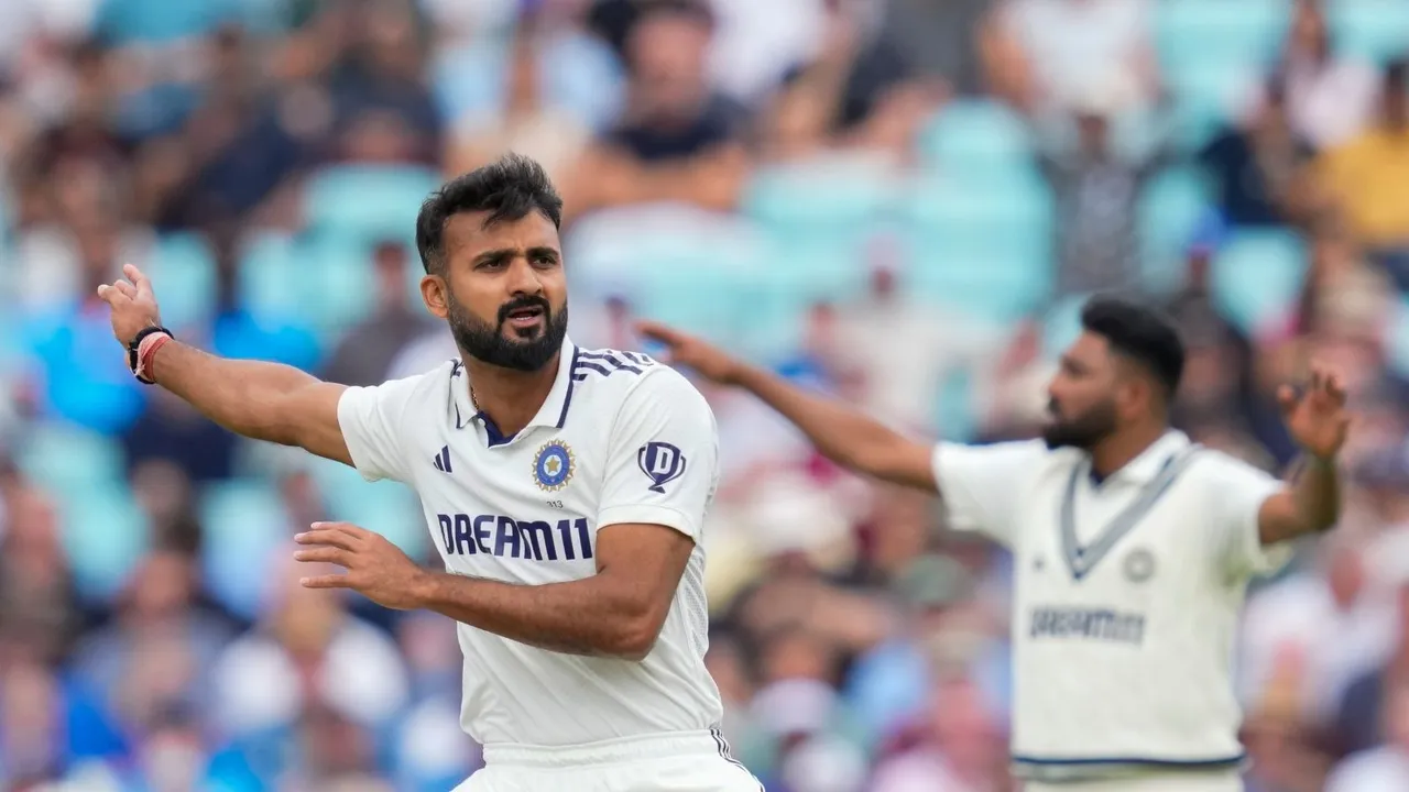 Akash Deep Oval Test