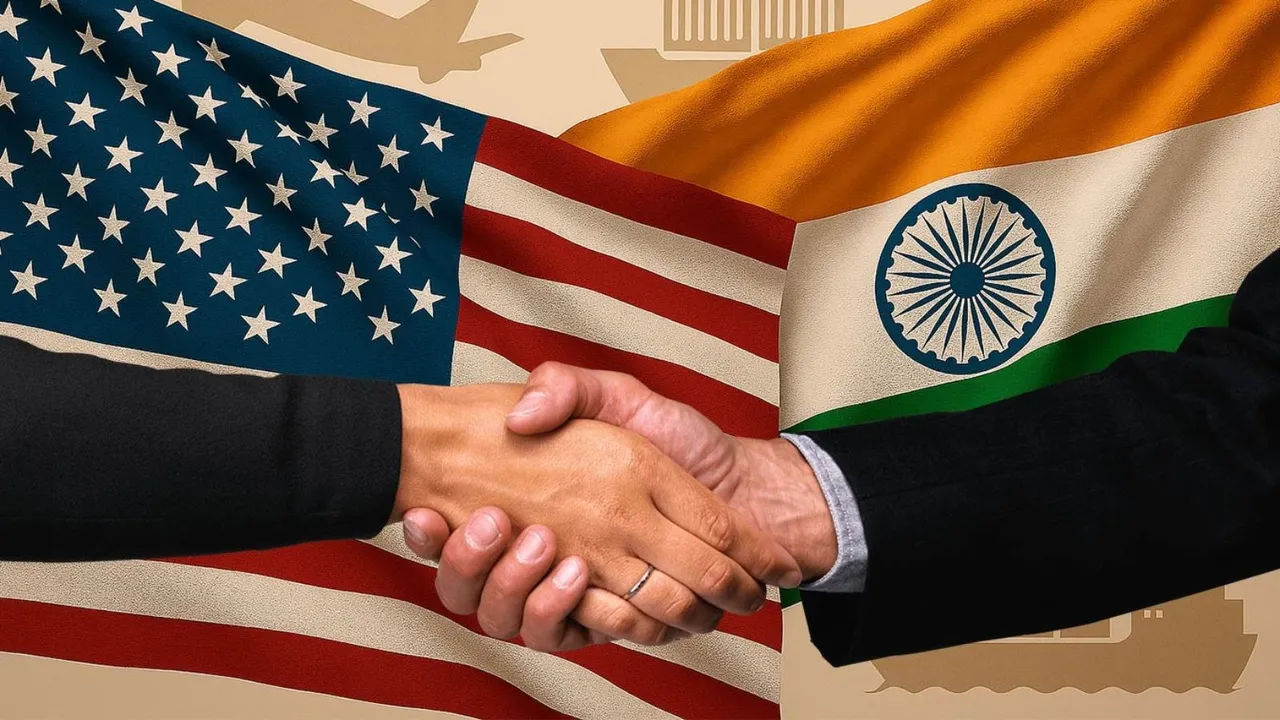 India US Trade Deal India US Bilateral Trade Agreement Trump Tariffs India US Flag India USA Relations