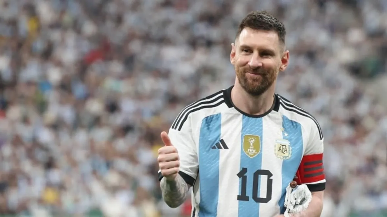Lionel Messi in India