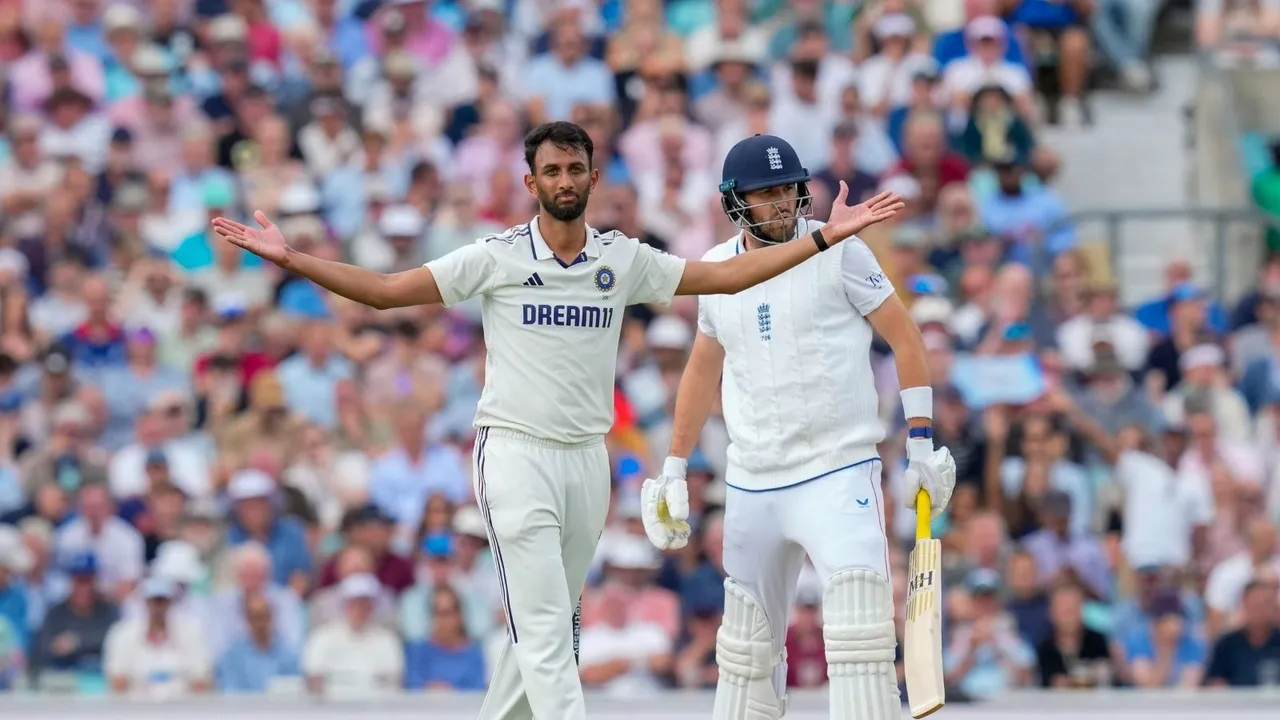Prasidh Krishna Oval Test