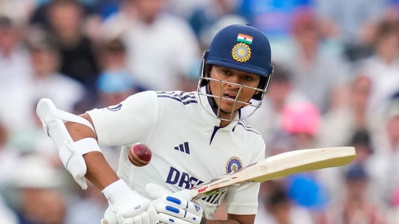 Yashasvi Jaiswal Oval Test