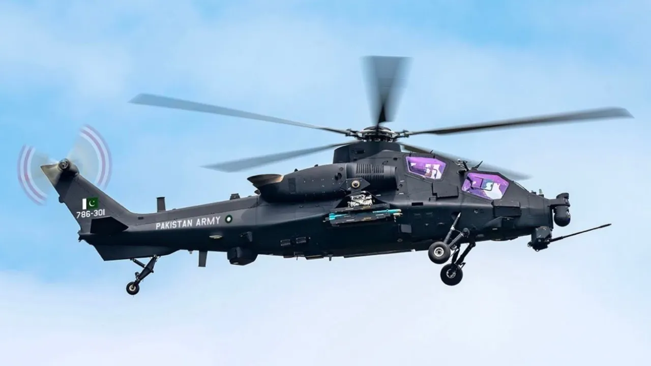 Changhe Z-10ME attack helicopter Pakistan Army