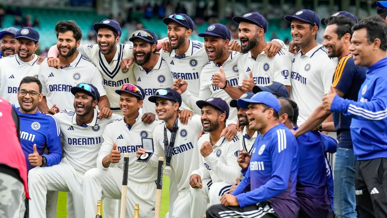 Indian Cricket Team Oval Test India vs England