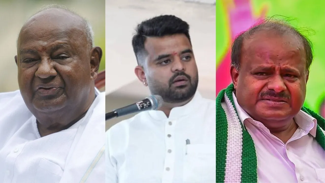 JDS party HD Deve Gowda Prajwal Revanna HD Kumaraswamy