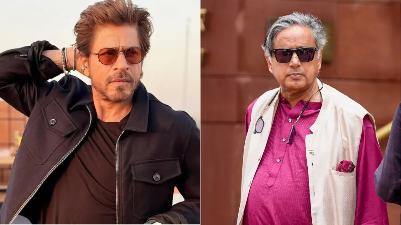 Shah Rukh Khan Shashi Tharoor