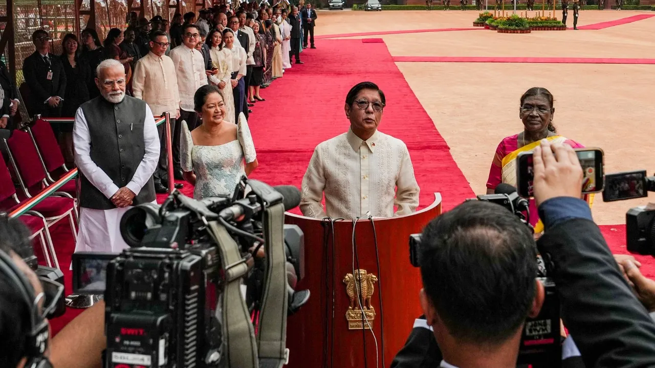Philippines President Ferdinand R Marcos Jr Narendra Modi