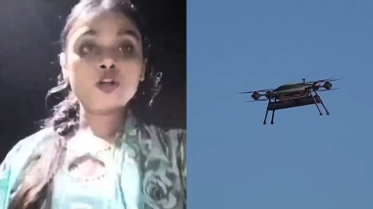 Laiba Meenakshi Drone Meerut