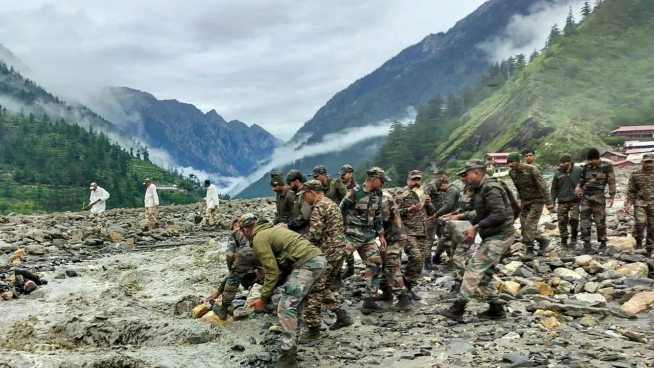 Uttarkashi Cloudburst Dharali Flashfloods