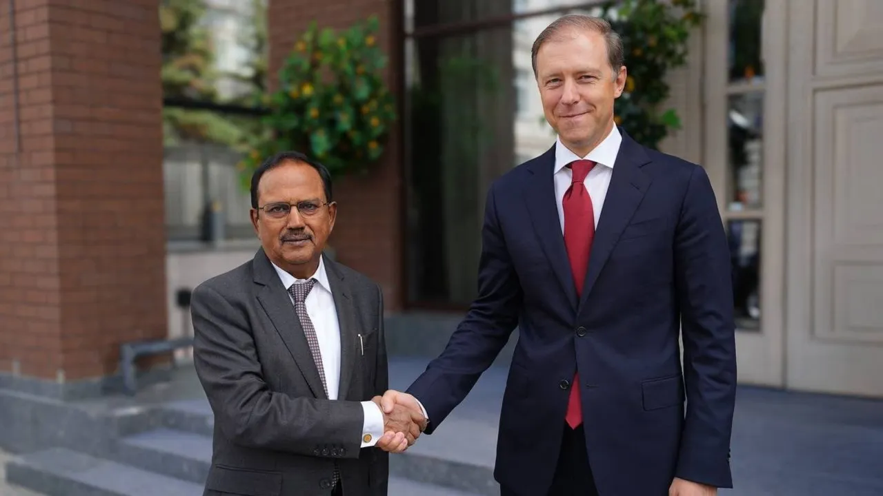 Ajit Doval Denis Manturov
