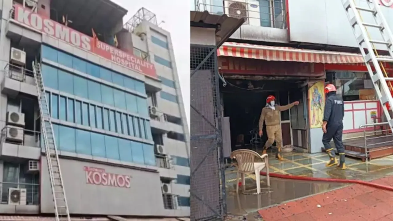 Anand Vihar Hospital Fire Kosmos
