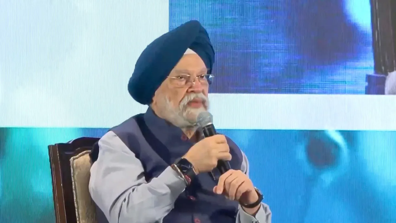 Petroleum minister Hardeep Singh Puri