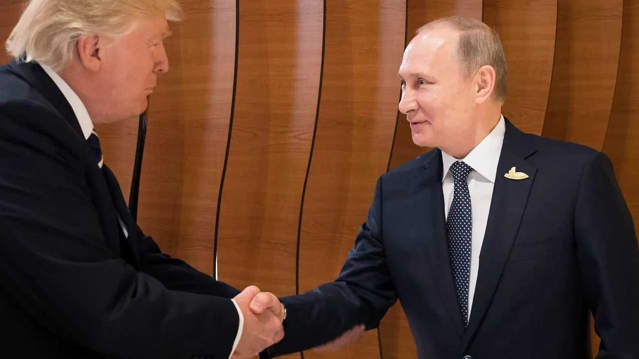 Donald Trump and Vladimir Putin