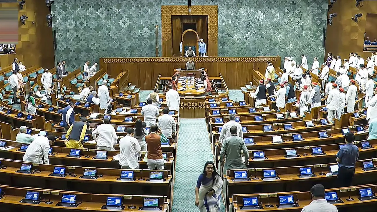 Lok Sabha Bihar SIR Protest