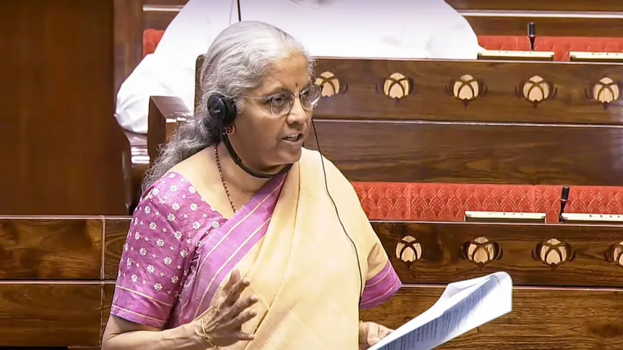 Nirmala Sitharaman Income Tax Bill Lok Sabha