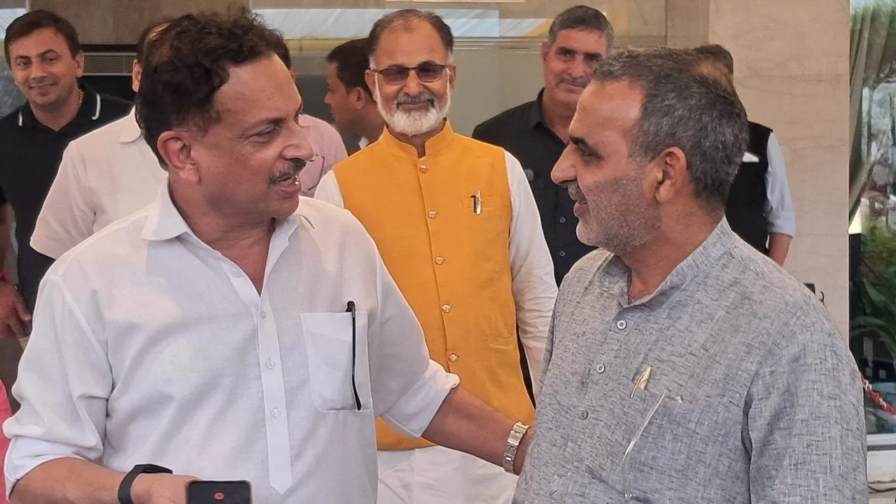 Rajeev Pratap Rudy and Sanjeev Balyan