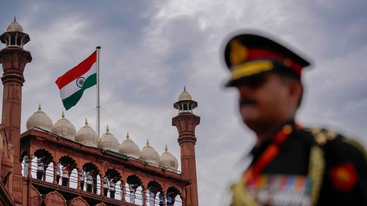 Red Fort Independence Day Indian Army