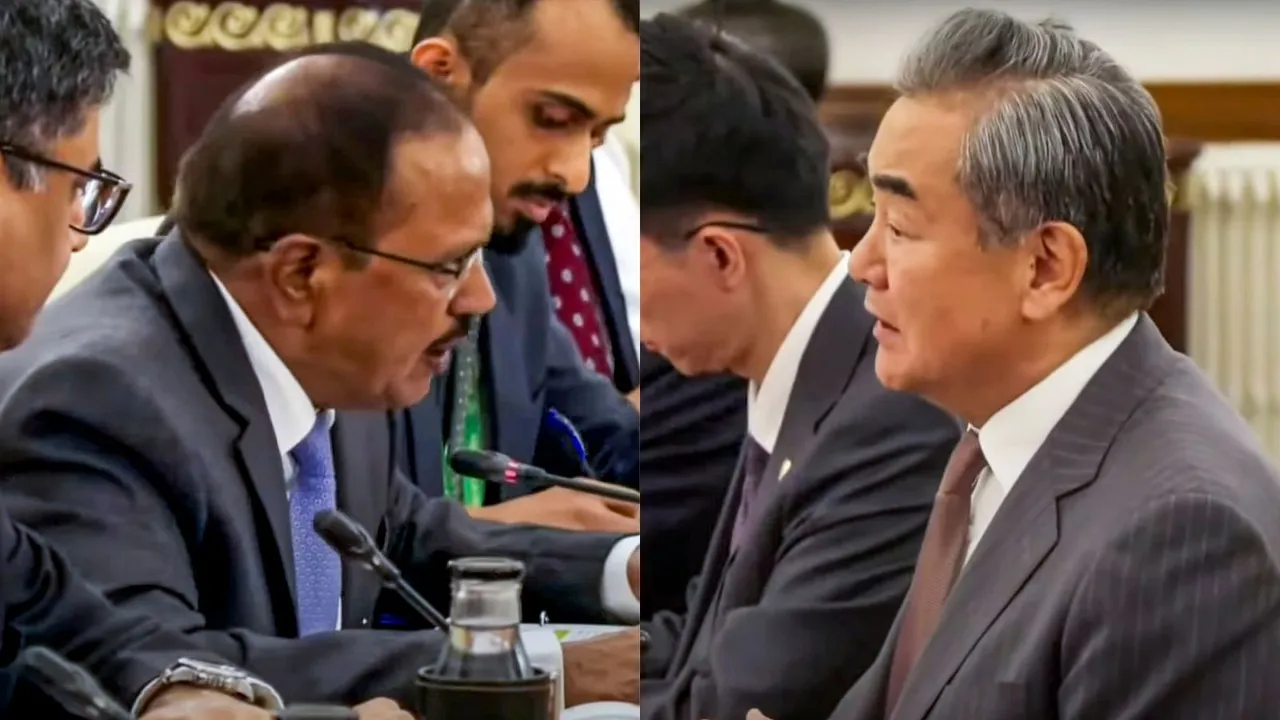 Ajit Doval Wang Yi Meet India China SR Talks