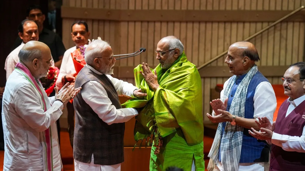CP Radhakrishnan NDA Meeting