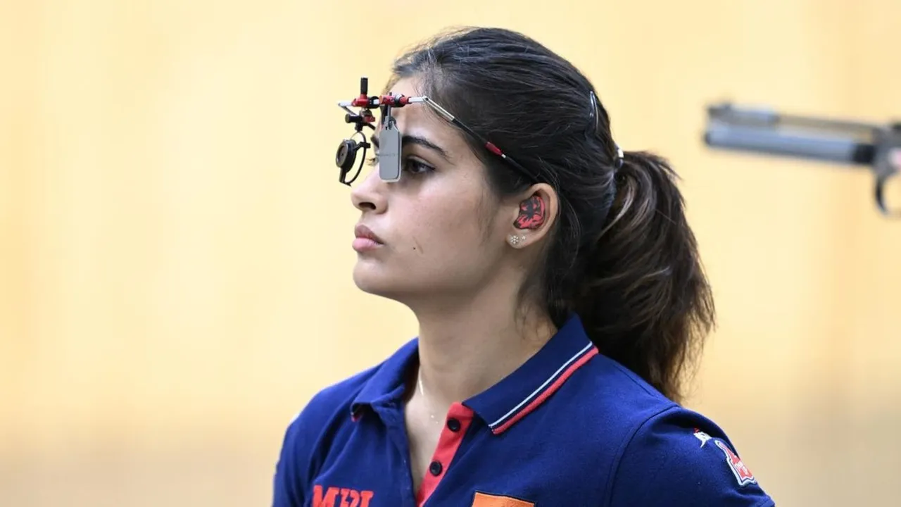 Manu Bhaker Asian Championship