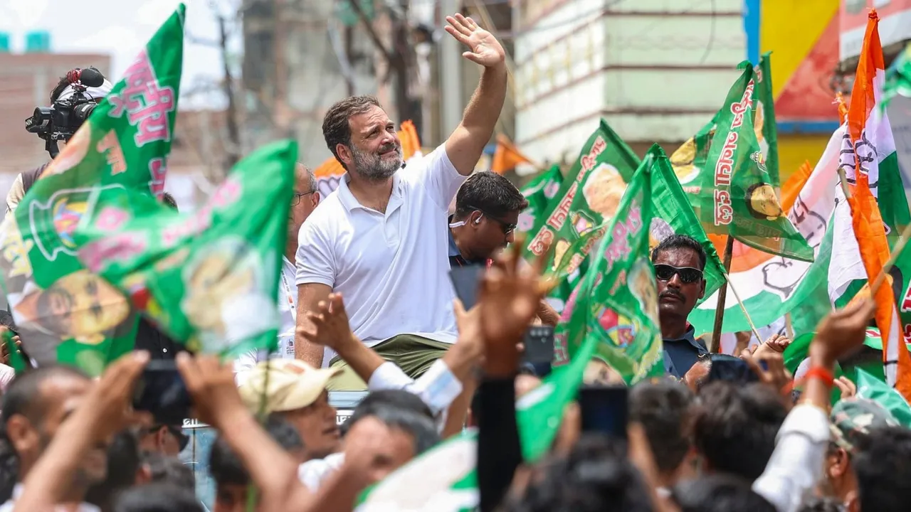 Rahul Gandhi Voter Adhikar Yatra Bihar Congress