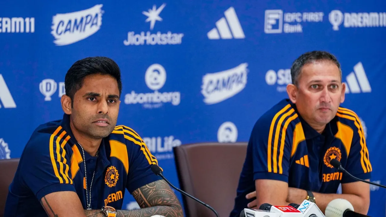 Suryakumar Yadav Ajit Agarkar