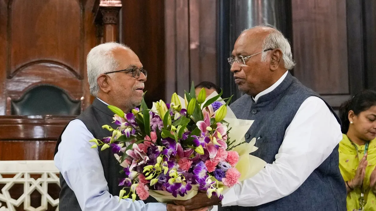 B Sudershan Reddy Mallikarjun Kharge