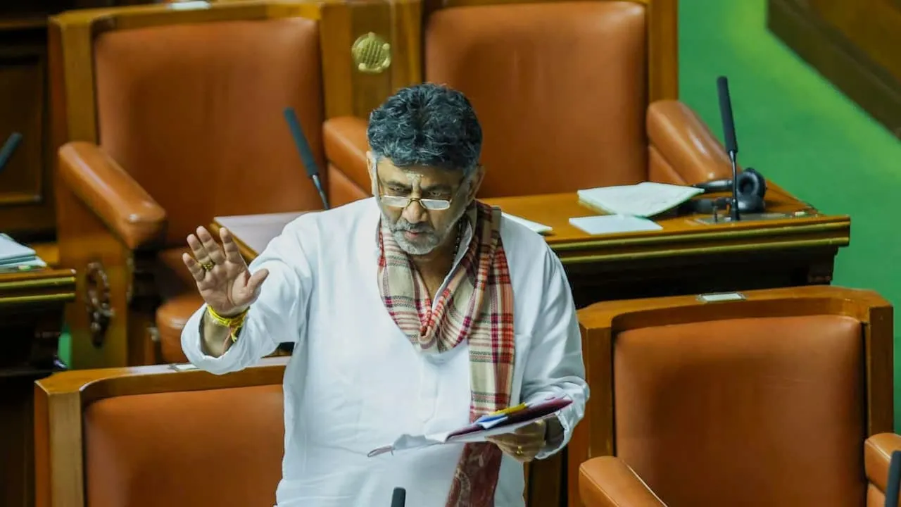 D K Shivakumar RSS