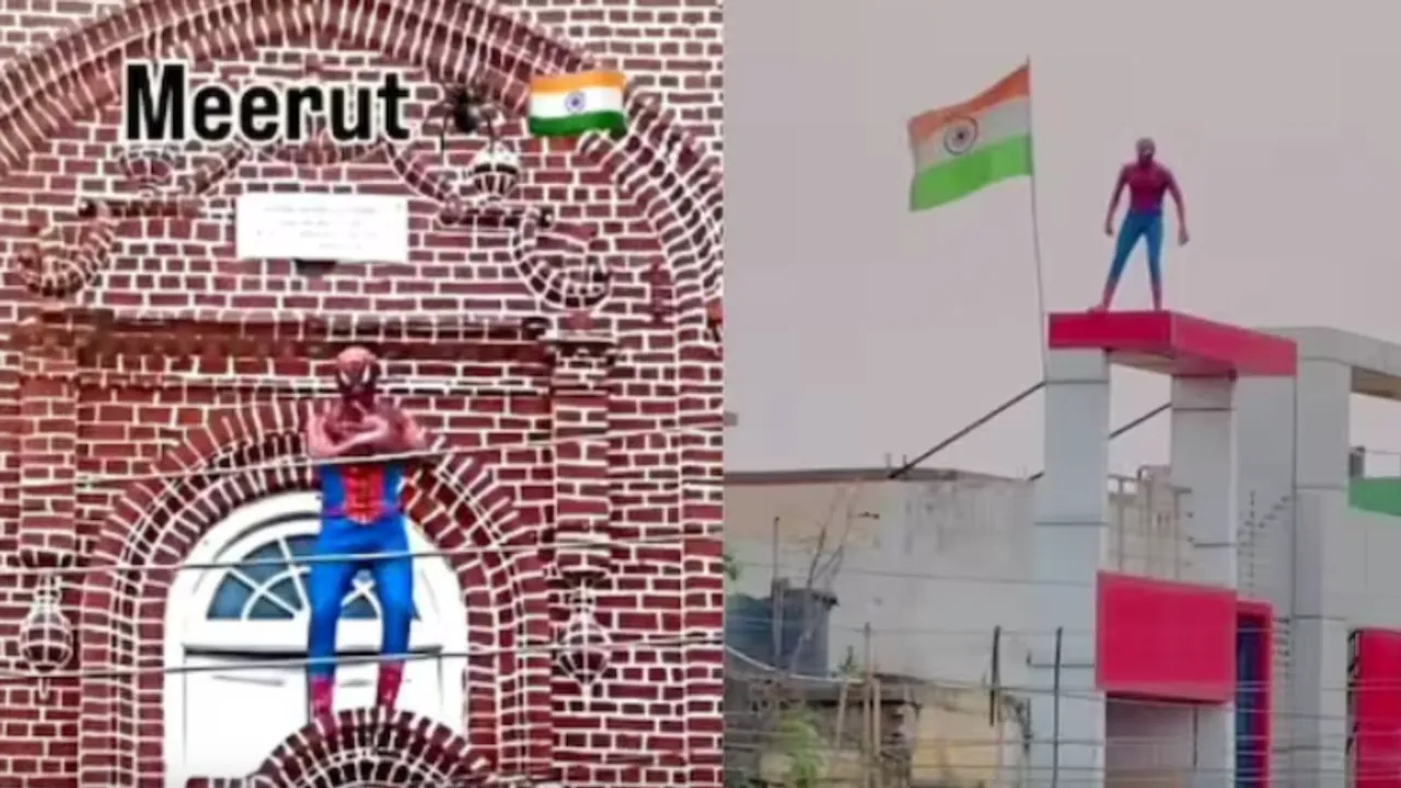 meerut spiderman