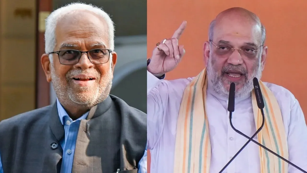 B Sudershan Reddy Amit Shah