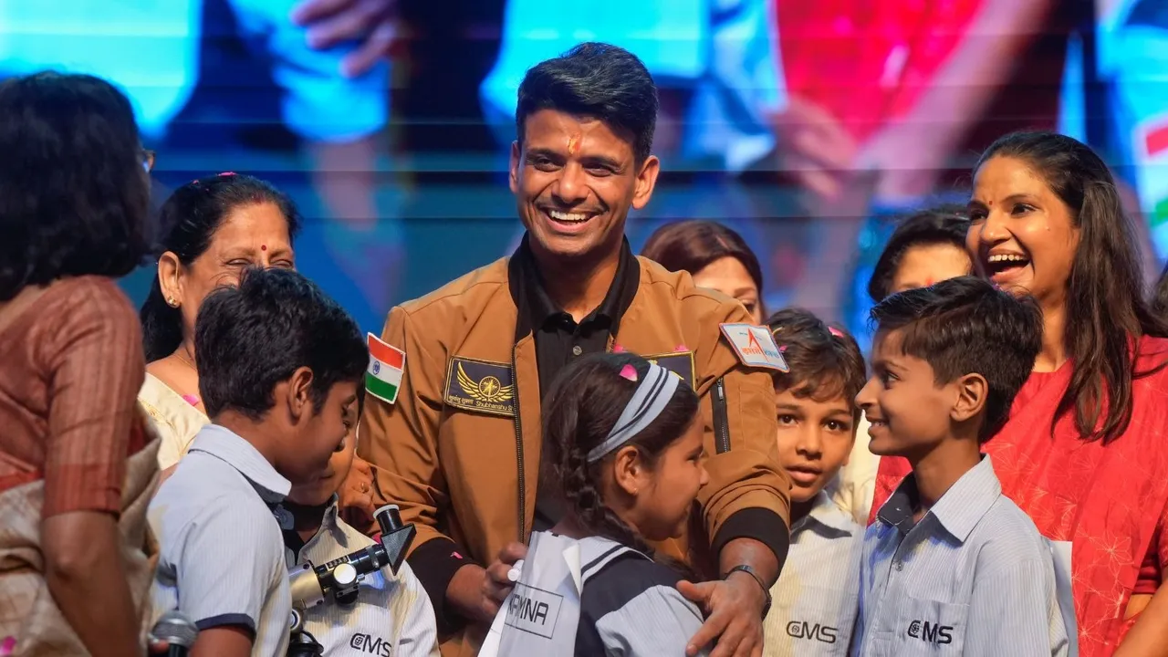 Shubhanshu Shukla Lucknow School