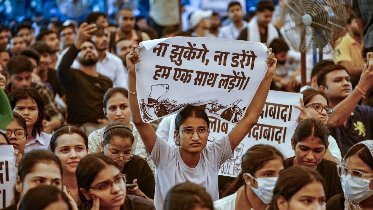 SSC Aspirants SSC Protest