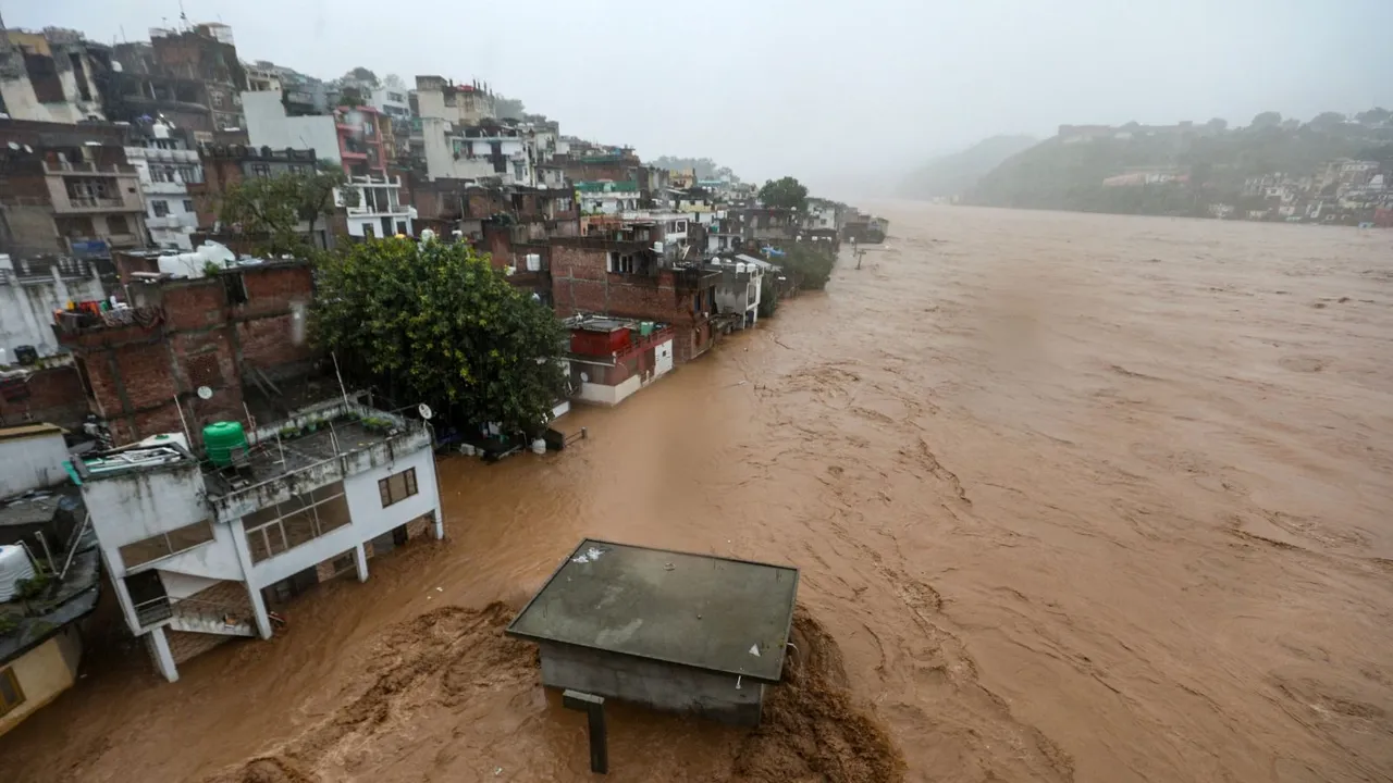Jammu rains Jammu Floods Tawi River