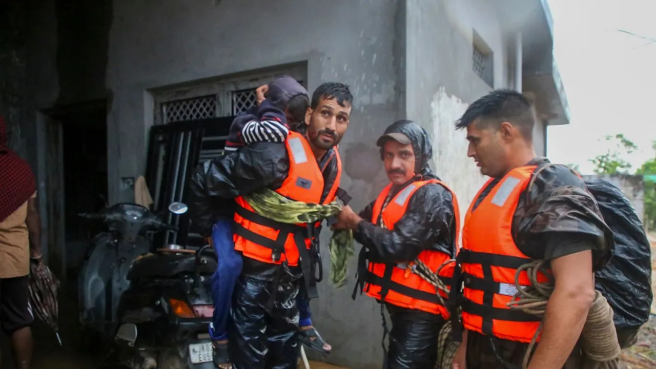 Jammu Floods Rescue
