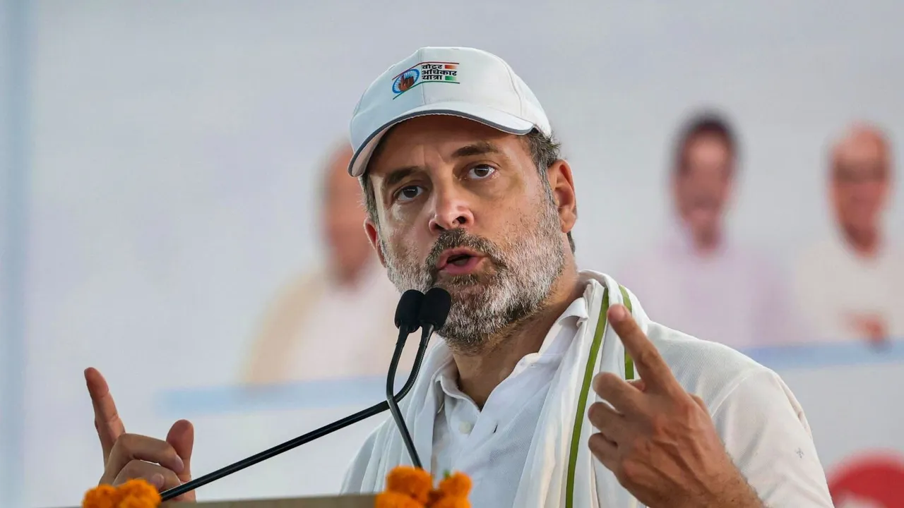 Rahul Gandhi Muzaffarpur