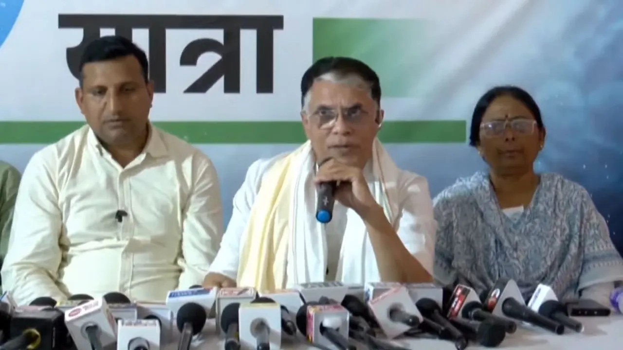 Pawan Khera Voter Adhikar Yatra