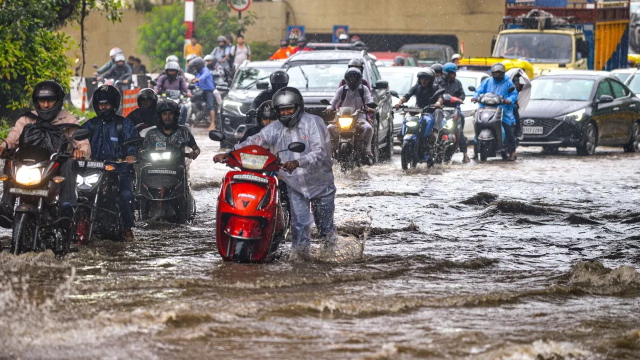 Delhi Rains Delhi Monsoon