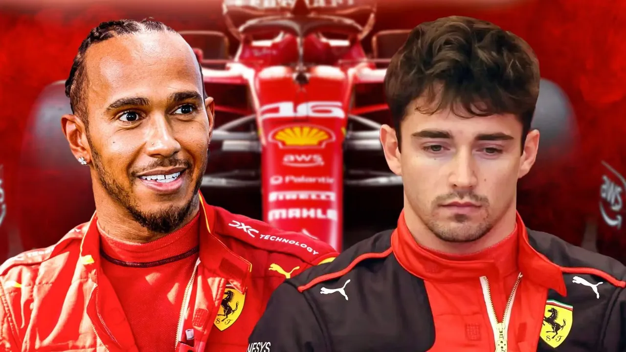 Lewis Hamilton Charles Leclerc Ferrari