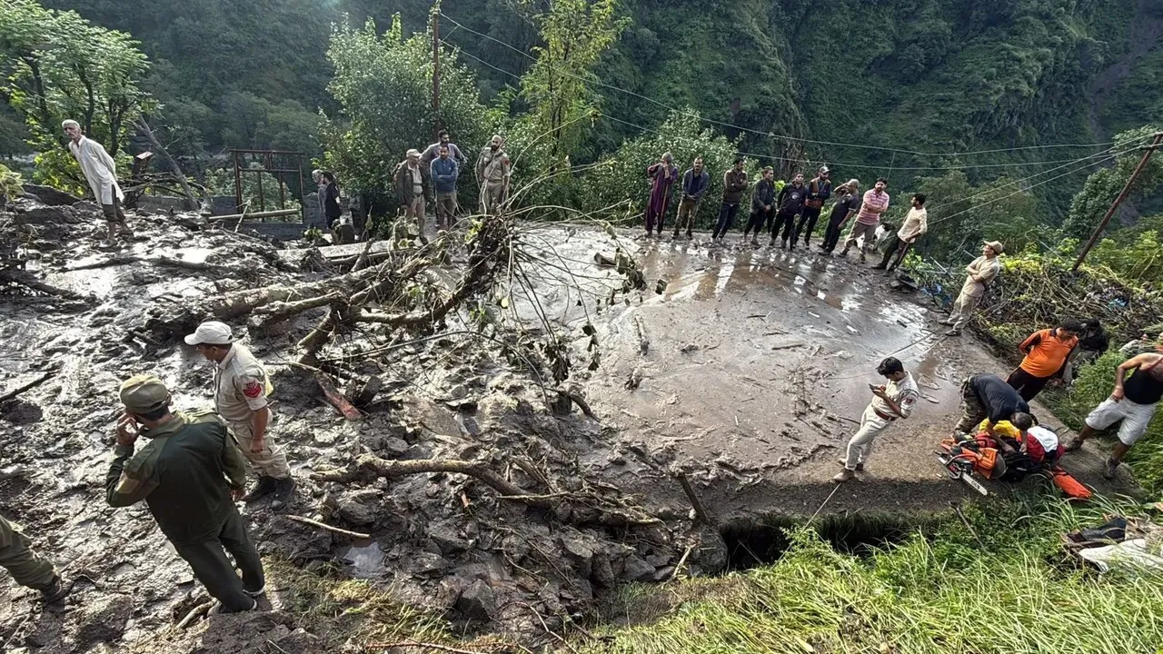 Reasi Landslide