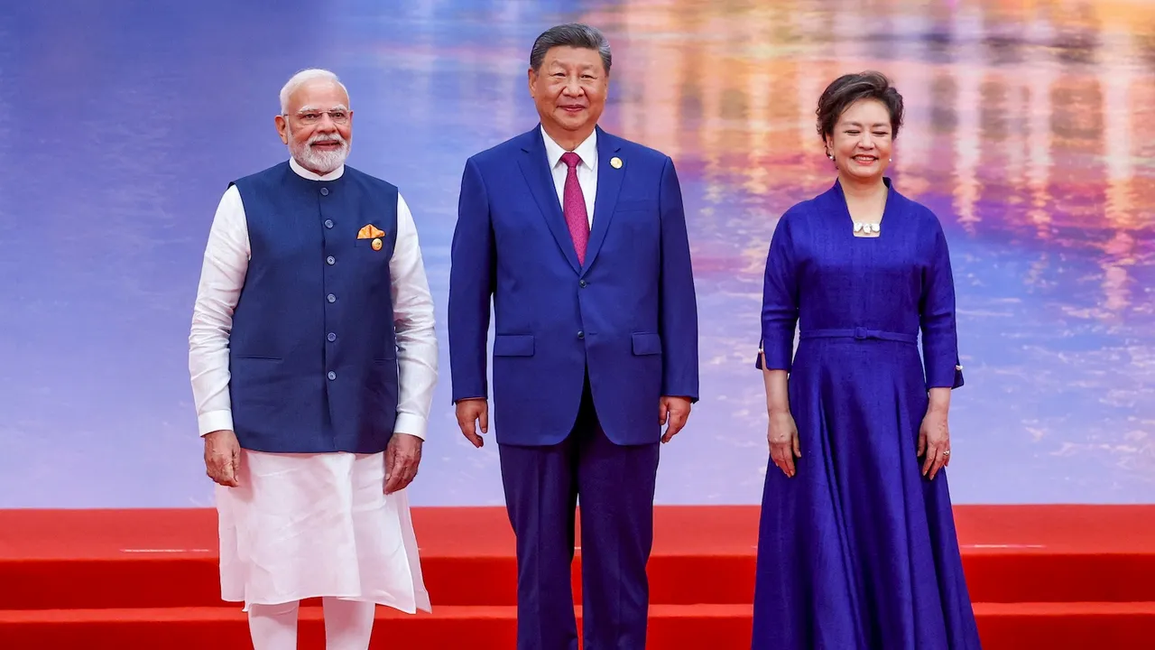 Prime Minister Narendra Modi with Chinese President Xi Jinping and others during the Shanghai Cooperation Organisation (SCO) Summit at Tianjin Meijiang Convention Centre, in Tianjin, China on Sunday, August 31, 2025.