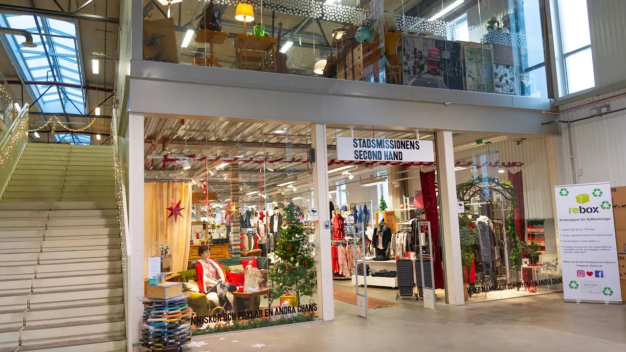 Sweden secondhand only mall