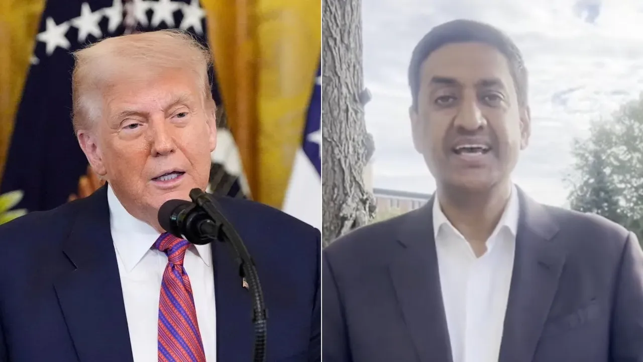 Donald Trump and Ro Khanna