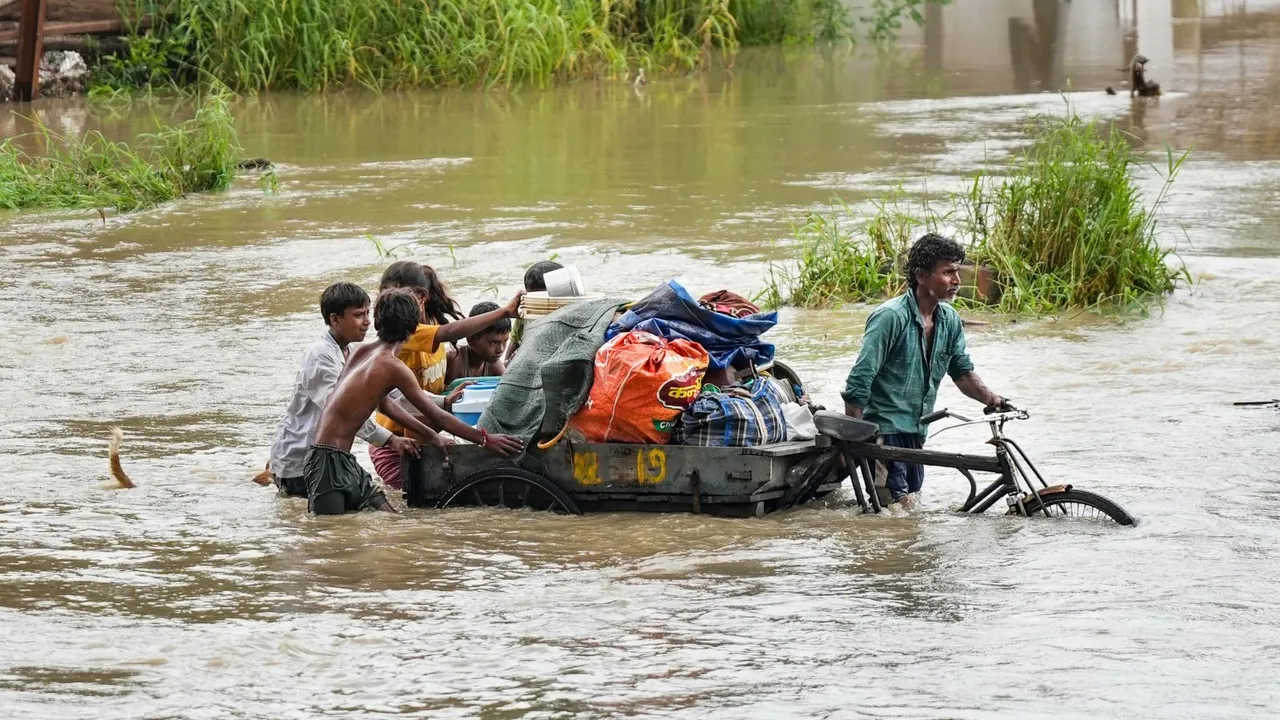 Yamuna Water Level Delhi Rains
