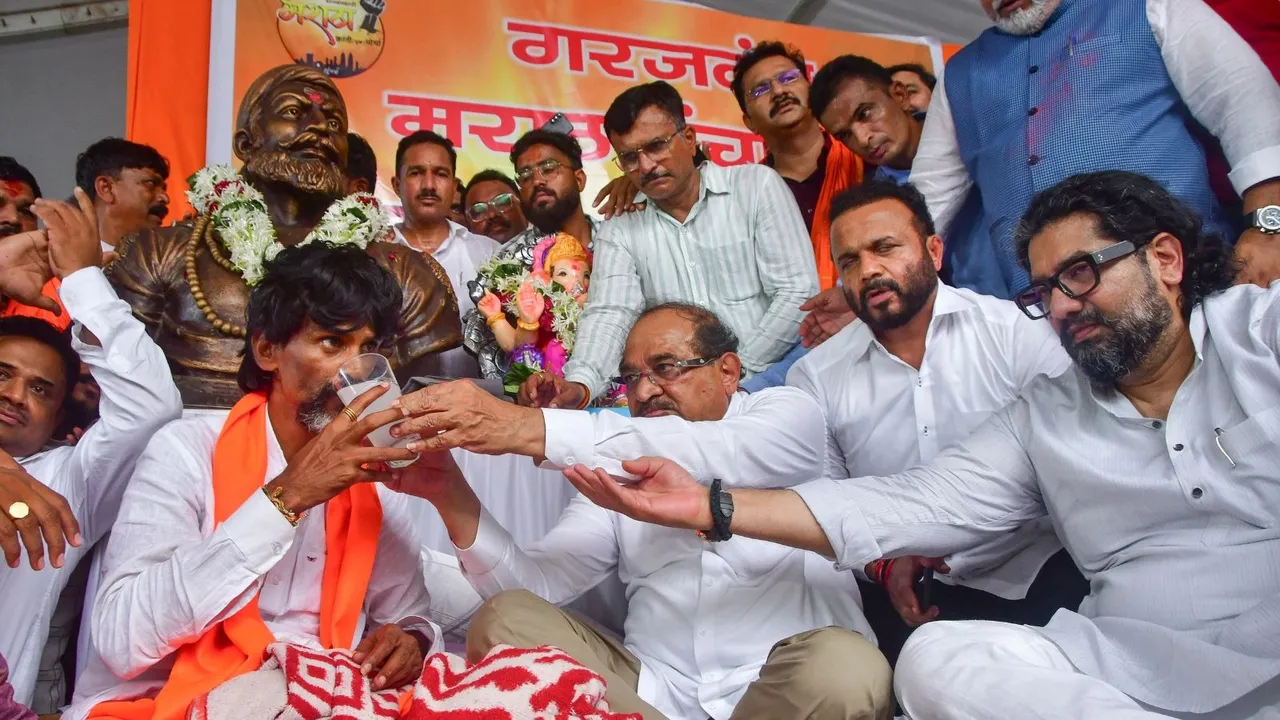 Manoj Jarange Patil Maratha Reservation