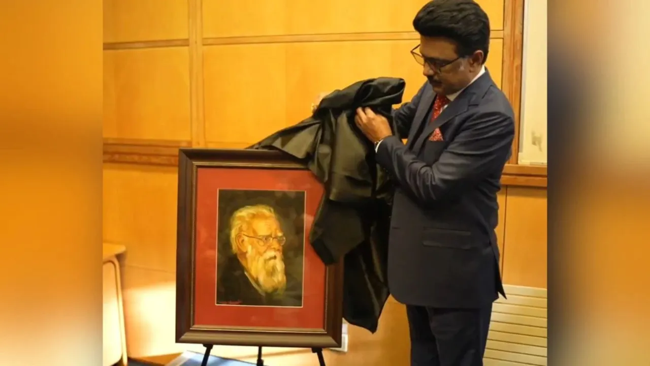 M K Stalin Periyar Oxford