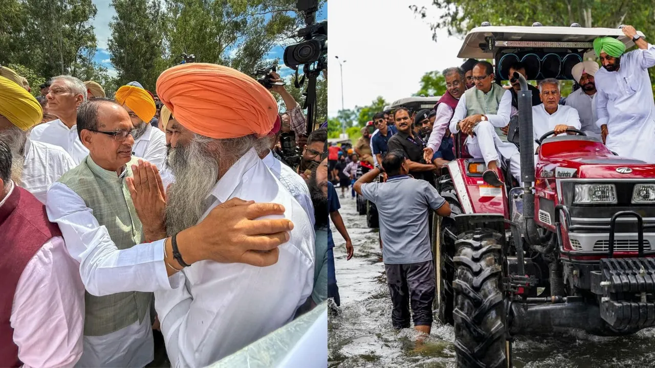 Shivraj Singh Chouhan Punjab Floods